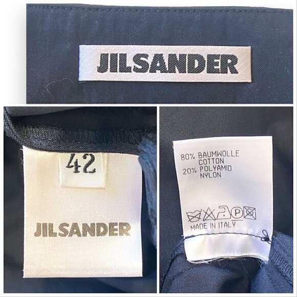 Jil Sander Blue Midi Skirt, Size 42‎ EU (German size) - Picture 9 of 13